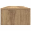 vidaXL Monitor Stand with Drawers Artisian Oak 100x27x15 cm Engineered Wood