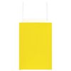vidaXL Paper Bags 250 pcs with Handles Yellow 32x17x25 cm