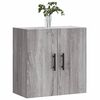 vidaXL Wall Cabinet Grey Sonoma 60x31x60 cm Engineered Wood
