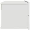 vidaXL Bedside Cabinet White 40x30x30 cm Engineered Wood