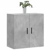 vidaXL Wall Cabinet Concrete Grey 60x31x60 cm Engineered Wood