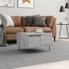 vidaXL Coffee Table Grey Sonoma 55x55x36.5 cm Engineered Wood