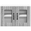 vidaXL Kitchen Cabinet 2 pcs Grey Sonoma 60 x 31 x 40 cm