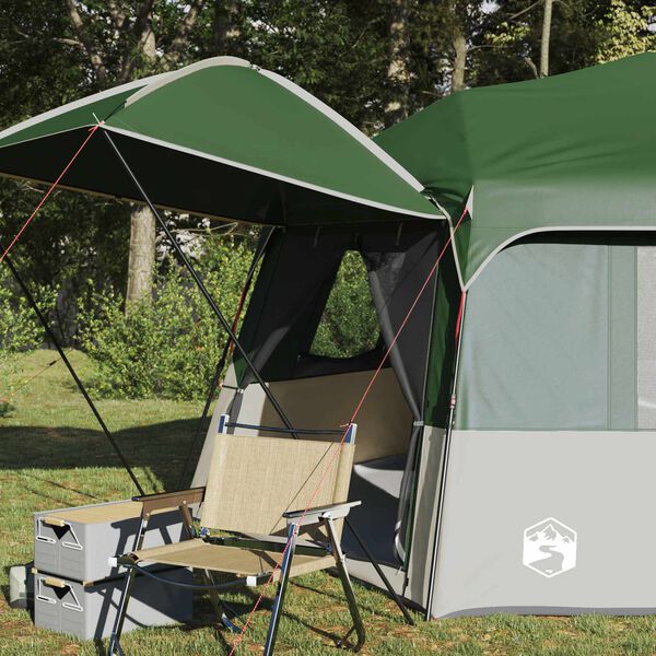 vidaXL Instant Tent Folding ALTA Green 458 x 458 x 230 cm Steel