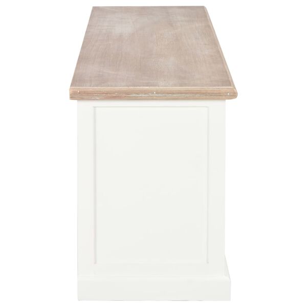 vidaXL TV Cabinet White 120x30x40 cm Wood
