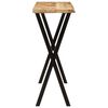 vidaXL Console Table with Live Edge 105x33x76 cm Solid Wood Mango
