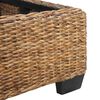 vidaXL Bed Frame without Mattress Natural Rattan 140x200 cm