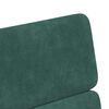 vidaXL Dining Chairs 2 pcs Dark green 58 x 65 x 98 cm Velvet