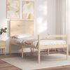 vidaXL Senior Bed without Mattress 100x200 cm Solid Wood