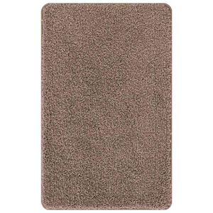 vidaXL Anti-slip Bath Mat Brown 60 x 90 cm PP