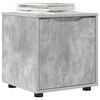 vidaXL Bathroom Cabinet Concrete Grey 40.5 x 40 x 44 cm