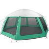 vidaXL Pool Tent with Removable Fly & Mesh Walls Sea Green 612x612 cm
