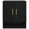 vidaXL Wall Cabinet Black oak 60 x 31 x 70 cm Engineered wood
