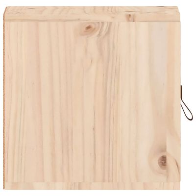 vidaXL Wall Cabinet 31.5x30x30 cm Solid Wood Pine