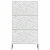 vidaXL Privacy Screen Grey 100 x 50 x 180 cm Steel