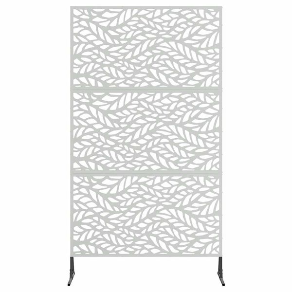 vidaXL Privacy Screen Grey 100 x 50 x 180 cm Steel