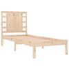 vidaXL Bed Frame without Mattress 90x200 cm Solid Wood Pine