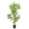 vidaXL Artificial Bamboo Tree 552 Leaves 120 cm Green