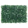 &nbsp;vidaXL Artificial Shrub Leaf Fence&nbsp;24 pcs Green 40x60 cm
