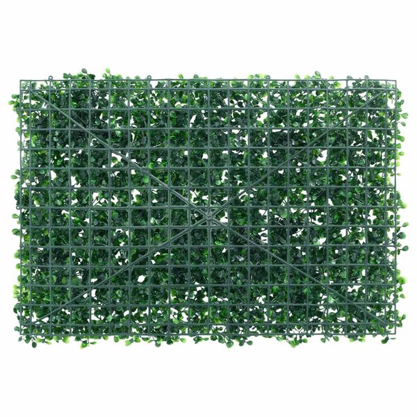 &nbsp;vidaXL Artificial Shrub Leaf Fence&nbsp;24 pcs Green 40x60 cm