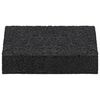 vidaXL Rubber Pad Black Rubber
