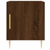 vidaXL Bedside Cabinet Brown Oak 40x40x50 cm Engineered Wood