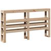 vidaXL Bed Frame without Mattress 120x200 cm Solid Wood Pine