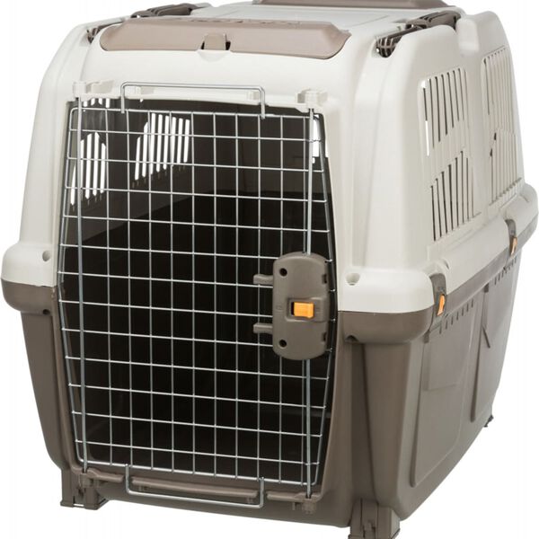 TRIXIE Pet Transport Box Skudo S-M Taupe