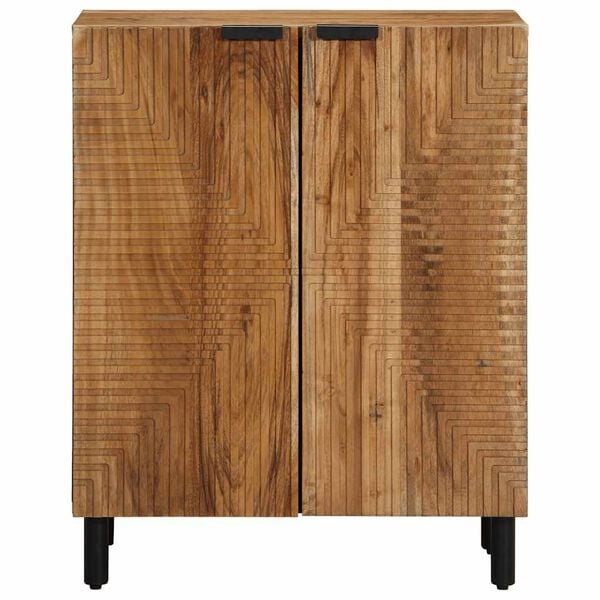 vidaXL Sideboard 60x33x75 cm Solid Wood Acacia
