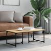 vidaXL Coffee Table Sonoma Oak 90x50x35 cm Engineered Wood