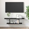vidaXL TV Cabinet Set Black 103 x 30 x 26.5 cm Engineered Wood