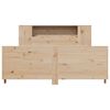 vidaXL Bed Frame without Mattress 120x190 cm Small Double Solid Wood Pine