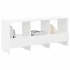 vidaXL Magazine Rack White 102 x 30 x 45 cm
