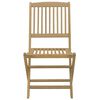 vidaXL Folding Garden Chairs 8 pcs 48.5x57x90 cm Solid Wood Acacia