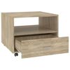 vidaXL Coffee Table Sonoma Oak 55x55x40 cm Engineered Wood