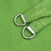 vidaXL Sunshade Sail 160 g/m&sup2; Light Green 2x4.5 m HDPE