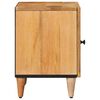 vidaXL Bedside Cabinet Natural 40 x 33.5 x 46 cm Solid Mango Wood