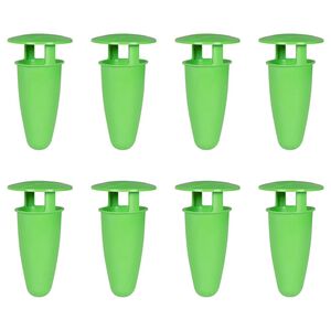 vidaXL Slug and Snail Traps 8 pcs Green