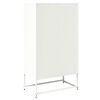 vidaXL Highboard White 68x39x123 cm Steel