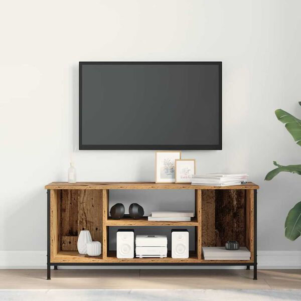 vidaXL TV Cabinet Old Wood 102 x 35 x 45 cm Engineered Wood