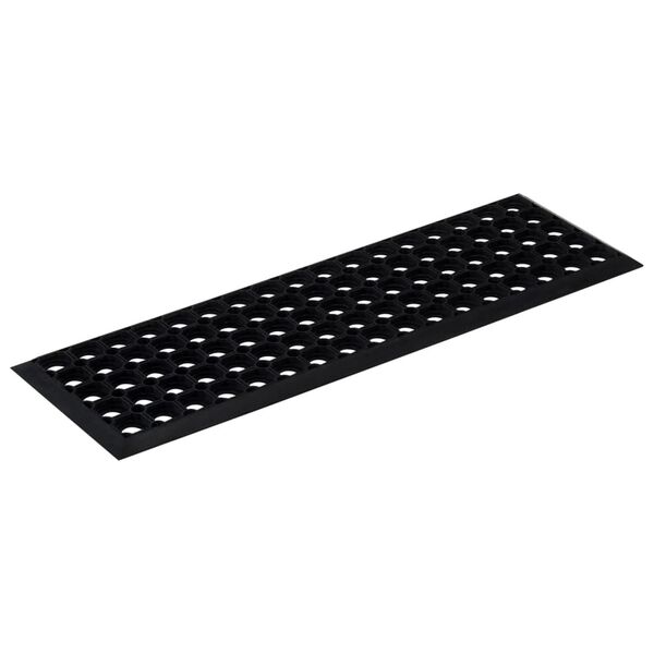 vidaXL Stair Treads 5 pcs 25x75 cm Rubber