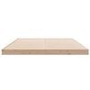 vidaXL Floor Bed Frame Natural 213.5 x 144 x 9 cm Solid Pine Wood