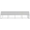 vidaXL Chicken Cage 3x8x2 m Galvanised Steel