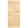 vidaXL Door NARVIK 95x210 cm Solid Wood Pine