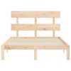 vidaXL Bed Frame without Mattress 140x190 cm Solid Wood Pine