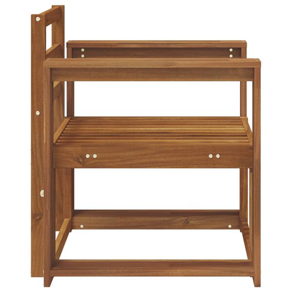 vidaXL Outdoor Sofa Set Solid Acacia Wood Natural