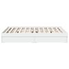 vidaXL Bed Frame with Drawers without Mattress White 120x200 cm