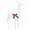 vidaXL 3D Christmas Reindeer LOVIISA 110 LEDs Cold White