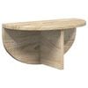 vidaXL Wall Shelf 2 pcs Sonoma Oak 38 x 19 x 19 cm Engineered Wood
