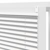 Plisse Blind 80x200cm White Pleated Blind